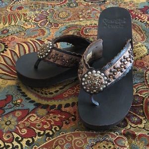Cowgirl Jewels flip flops